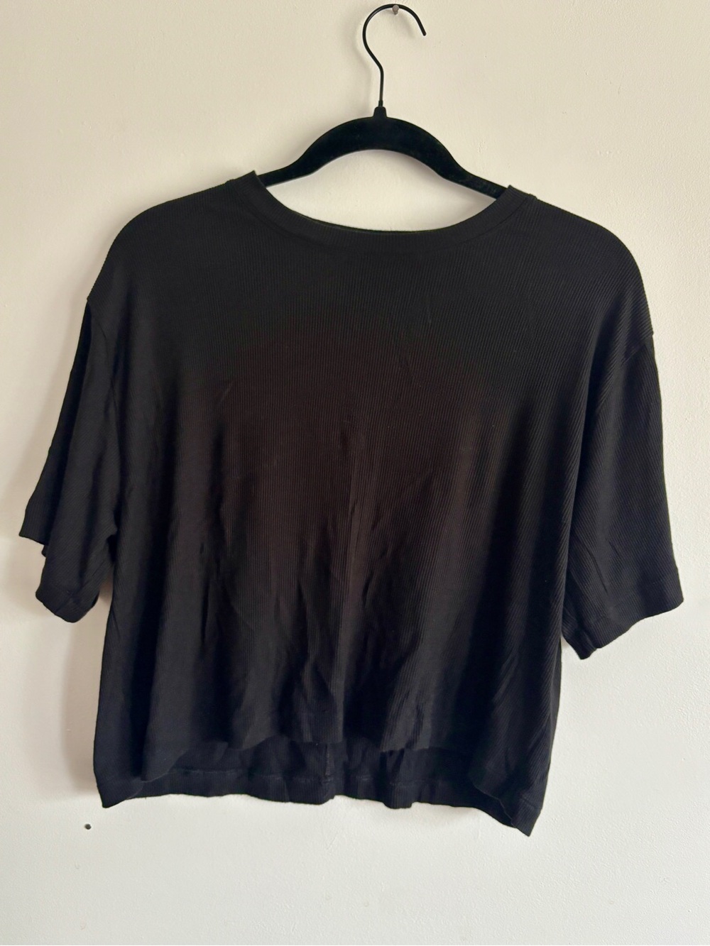 American Eagle Soft and Sexy Women’s Ribbed Boxy Tee